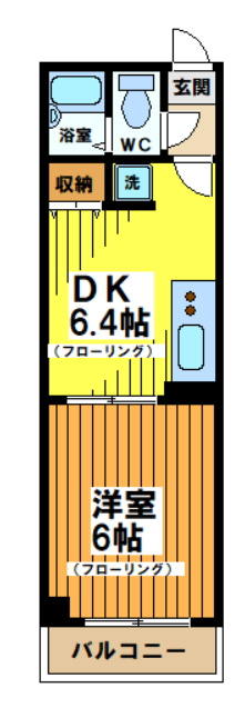 神山ビルの間取り