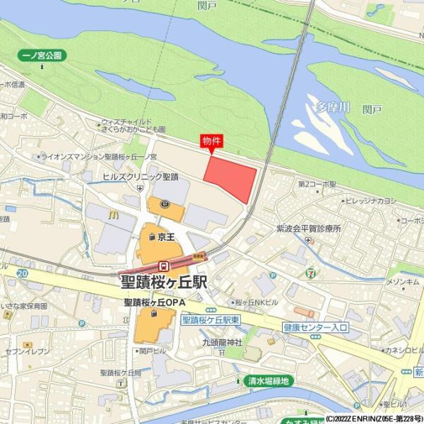 Ｂｒｉｌｌｉａ　Ｔｏｗｅｒ　聖蹟桜ヶ丘　ＢＬＯＯＭＩＮＧ　Ｒの地図
