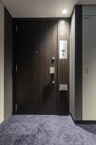 大崎ステーションレジデンスの玄関|※写真は同タイプ住戸です。