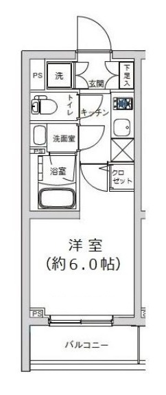 ライジングプレイス綾瀬の間取り|間取りです。