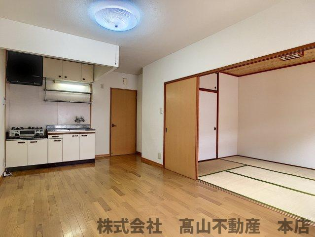 スマイルコーポの居間・リビング|リフォーム予定(リフォーム内容：キッチン→システムキッチン)