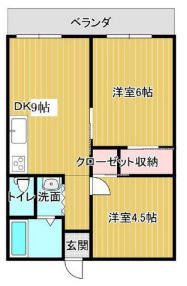グリーンハイツの間取り