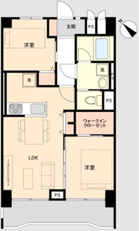 ハイネス中目黒の間取り