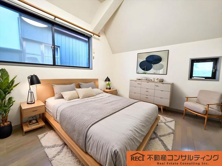 神戸市灘区篠原本町3丁目　中古戸建の寝室