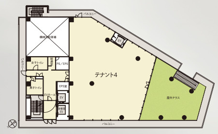 M.BALANCE　那覇県庁前の間取り
