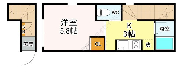 シバリ～ヒルズの間取り