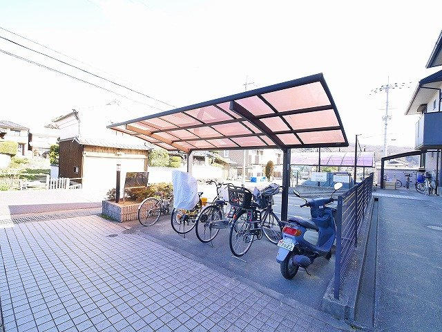 ミューマリーナ　Ⅰのその他共用部分|屋根付き駐輪場