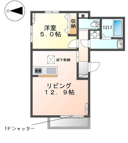 ボナール久保町の間取り