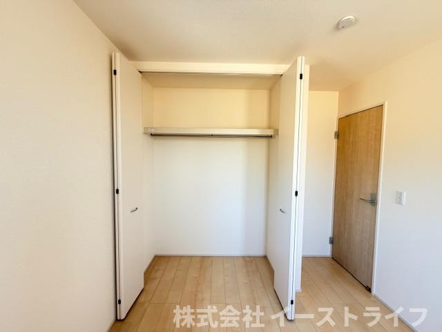 【新築戸建】　いわき市郷ケ丘2丁目第10　全3棟　長期優良住宅の収納|同社施工写真　収納スペースが豊富です。全居室に収納が付いており、すっきり片づけることができ部屋を広く使うことができます。