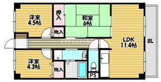 【間取り】 | カトルセゾン