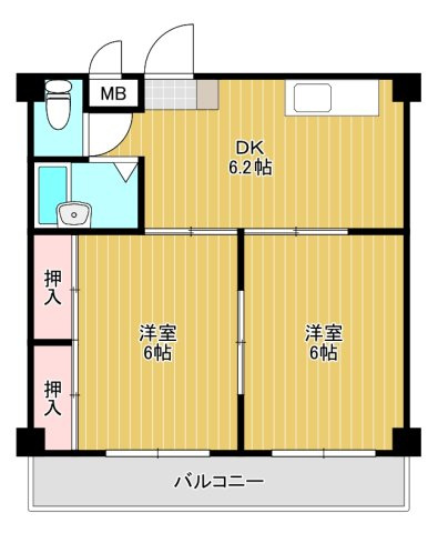 セオコート潤和の間取り