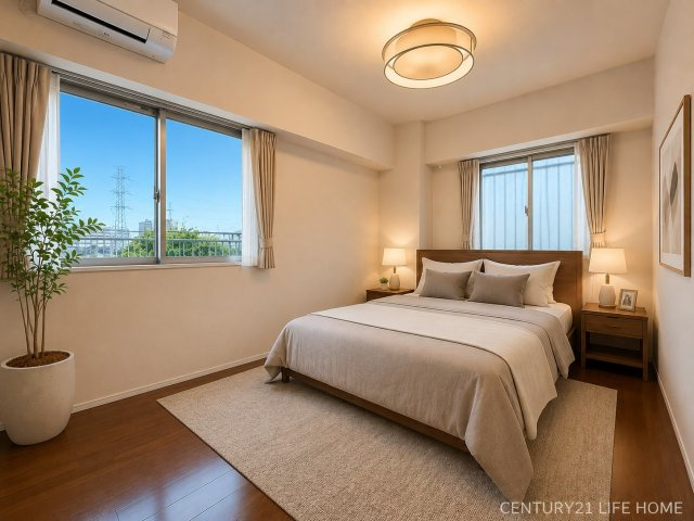 【寝室】 | シーズンプレイスＡ棟 | 寝室にいかがでしょうか