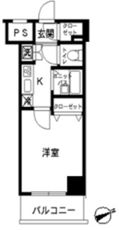 【間取り】 | スカイコートヴィーダ五反田ウエスト