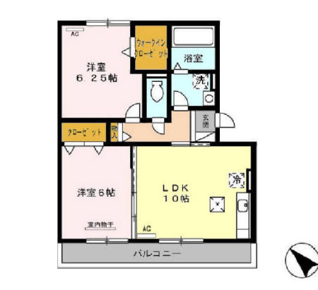 立志舎　　刈谷市近郊の賃貸ならクラスホーム刈谷店の間取り