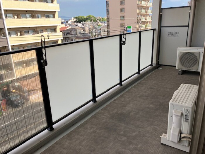 パンドノール住吉大社のバルコニー