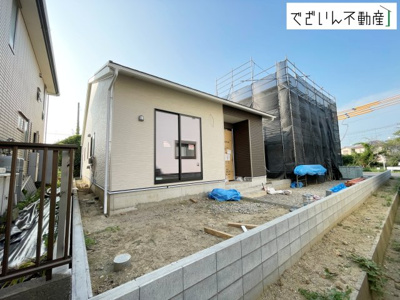 【外観】 | Cradle garden鴻巣市筑波第5 Ⅱ期 【平屋】新築住宅 | ≪3号棟≫
現地(2026年7月撮影)