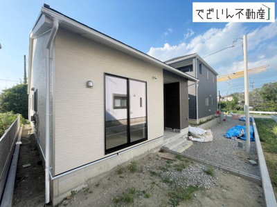 【外観】 | Cradle garden鴻巣市筑波第5 Ⅱ期 【平屋】新築住宅 | ≪3号棟≫
現地(2026年7月撮影)