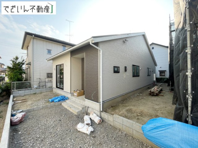 【外観】 | Cradle garden鴻巣市筑波第5 Ⅱ期 【平屋】新築住宅 | ≪3号棟≫
現地(2026年7月撮影)