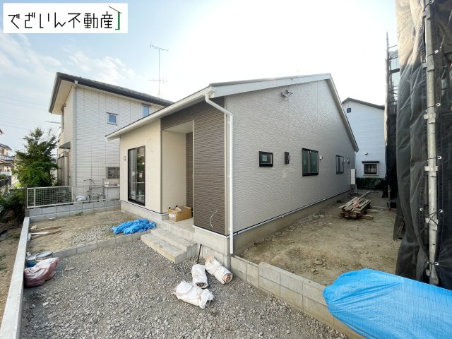【外観】 | Cradle garden鴻巣市筑波第5 Ⅱ期 【平屋】新築住宅 | ≪3号棟≫
現地(2026年7月撮影)