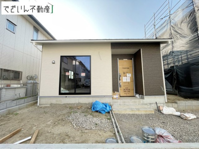 【外観】 | Cradle garden鴻巣市筑波第5 Ⅱ期 【平屋】新築住宅 | ≪3号棟≫
現地(2026年7月撮影)