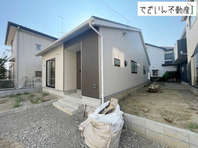 【前面道路含む現地写真】 | Cradle garden鴻巣市筑波第5 Ⅱ期 【平屋】新築住宅 | ≪3号棟≫
現地(2026年7月撮影)