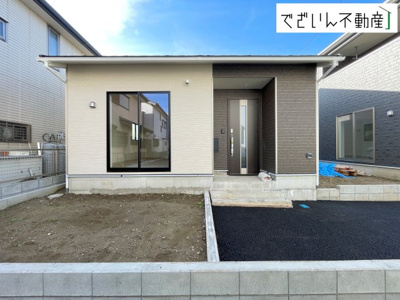 【外観】 | Cradle garden鴻巣市筑波第5 Ⅱ期 【平屋】新築住宅 | ≪3号棟≫
現地(2026年8月撮影)