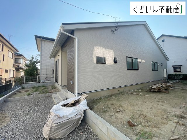 【外観】 | Cradle garden鴻巣市筑波第5 Ⅱ期 【平屋】新築住宅 | ≪3号棟≫
現地(2026年8月撮影)