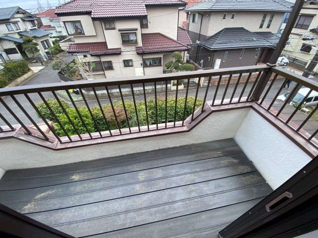 【バルコニー】 | 安食台4丁目9-5貸家