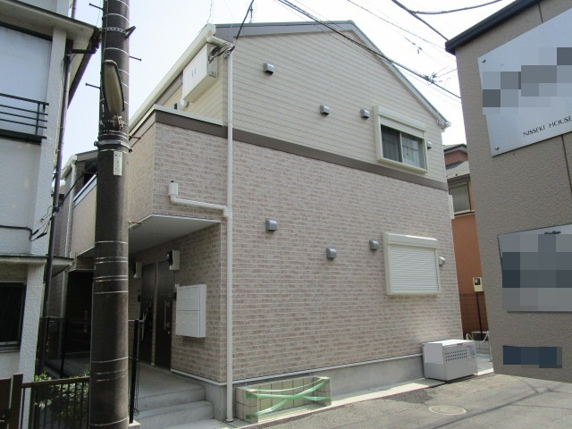 リッツアスカヤマの外観|かわいらしい外観です。