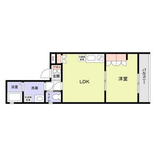 【間取り】 | Ｌｙｃｏｒｉｓ西小山 | 間取りです。