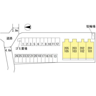 【区画図】 | D House south