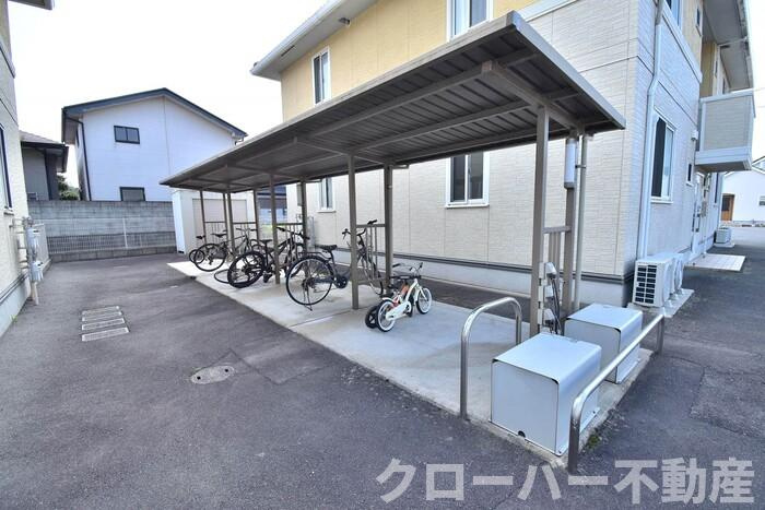 メゾン・リシェス A棟のその他共用部分|駐輪場