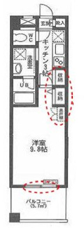 【間取り】 | ラ・クールさいたま | 間取りです。