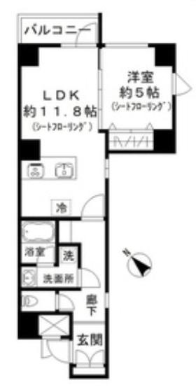 ファインクレスト巣鴨の間取り