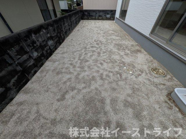 【新築戸建】　いわき市郷ケ丘2丁目第10　全3棟　長期優良住宅の庭|3号棟写真　南面に庭がついています。ガーデニングや家庭菜園を楽しめます♫