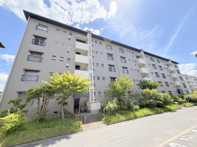 中登美第二団地B12号棟の外観