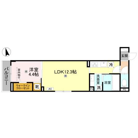 D's北条口 の間取り