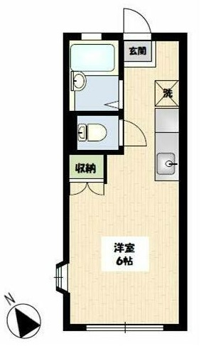 ライムフラットの間取り
