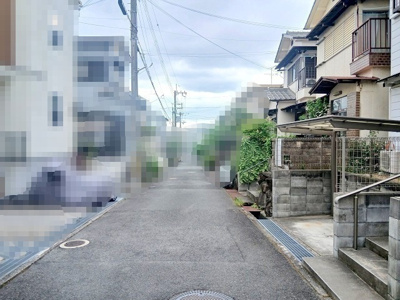 【前面道路含む現地写真】 | ■□楠葉野田二丁目　土地□■