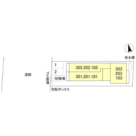 D's北条口 の区画図