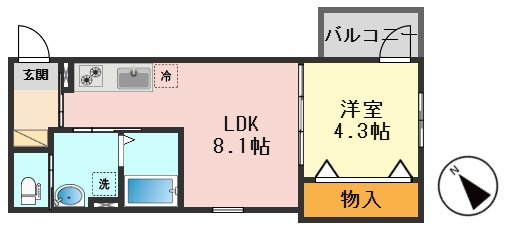 robot home 瑞江の間取り