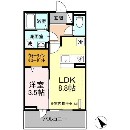 グリーンフォレストTの間取り