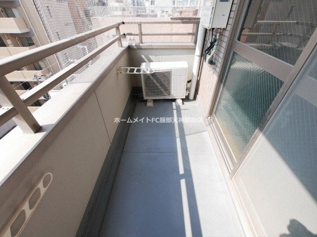 アトール西中島のバルコニー
