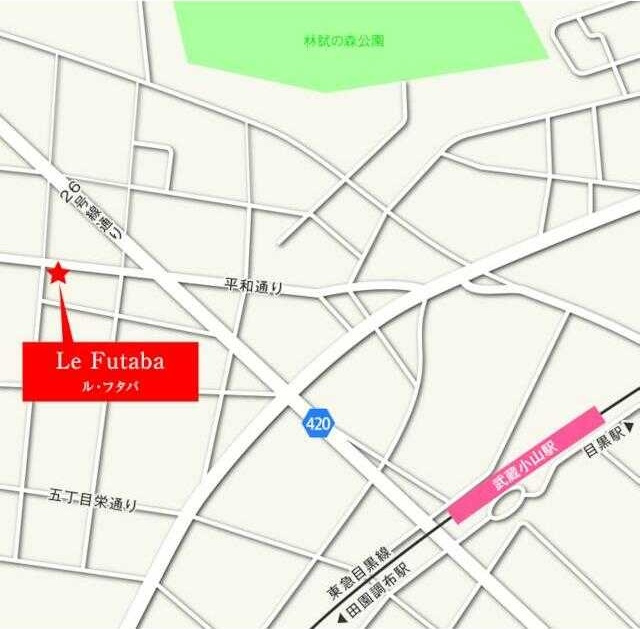 ル・フタバの地図