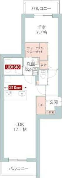 ル・フタバの間取り
