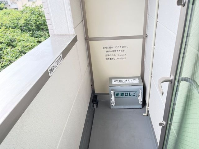 ブラッサムコートのバルコニー