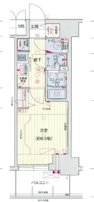 【間取り】 | プレサンス梅田北ディア