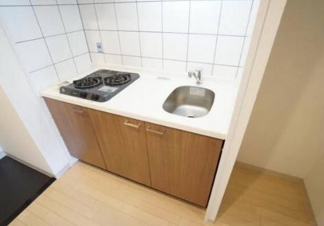 大阪市中央区農人橋１丁目の賃貸マンションのキッチン