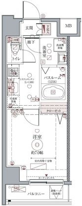 クレヴィスタ板橋本町の間取り