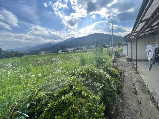 伊那市西春近　中古住宅のその他|建物南側の土地